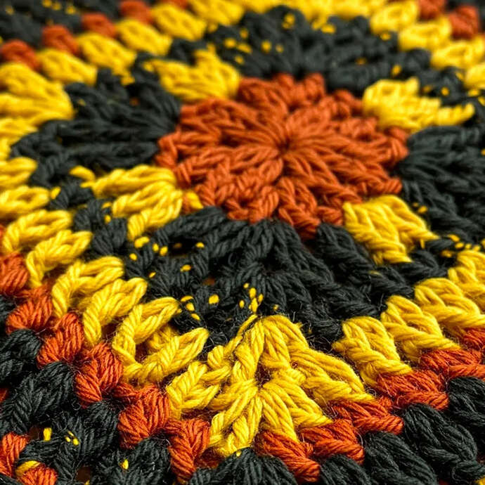 Worskshop: Granny square wax attack