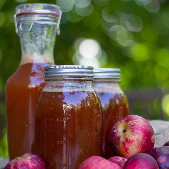 Family workshop: apple juice