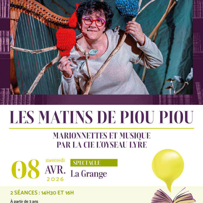 Spectacle : Les Matins de Piou Piou