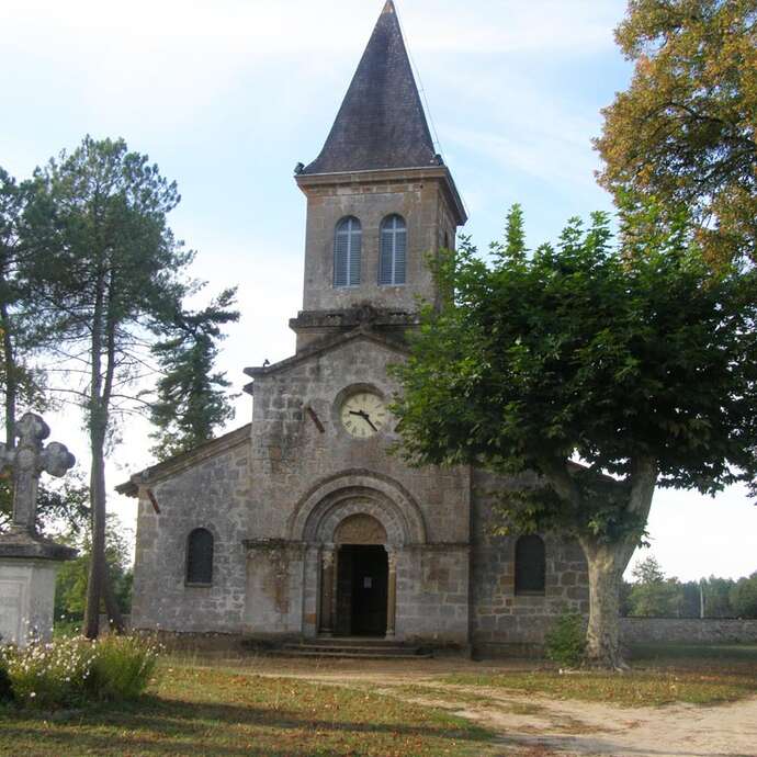 Eglise Saint Etienne d'Uchacq-et-Parentis