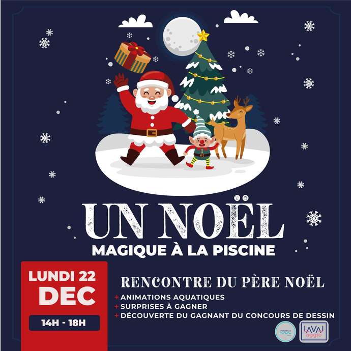 Un Noël magique à la piscine - Aquabulle