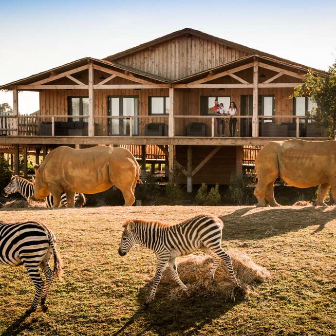 Africa Lodges - Zoo de la Boissière du Doré
