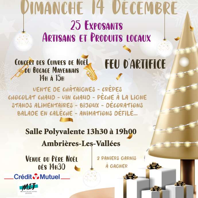 Marché de Noël à Ambrières-les-Vallées