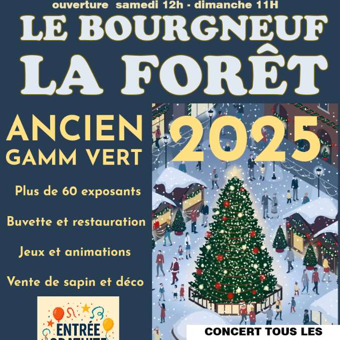 Marché de Noël - Bourgneuf-la-Forêt