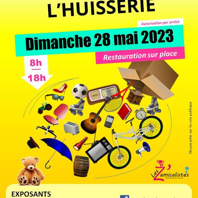 VIDE GRENIER L'HUISSERIE