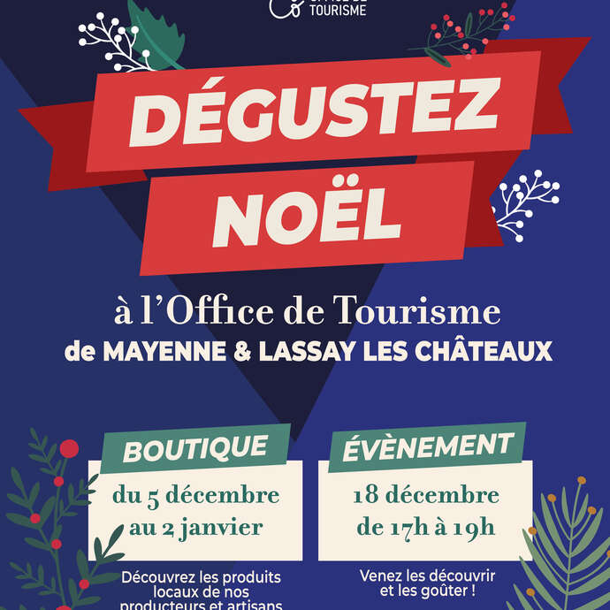 SOIREE "DEGUSTEZ NOËL"