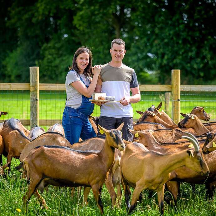 Fromage de chèvre fermier - La Ferme Painchaud