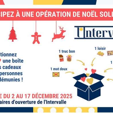 Collecte de boîtes de Noël solidaires