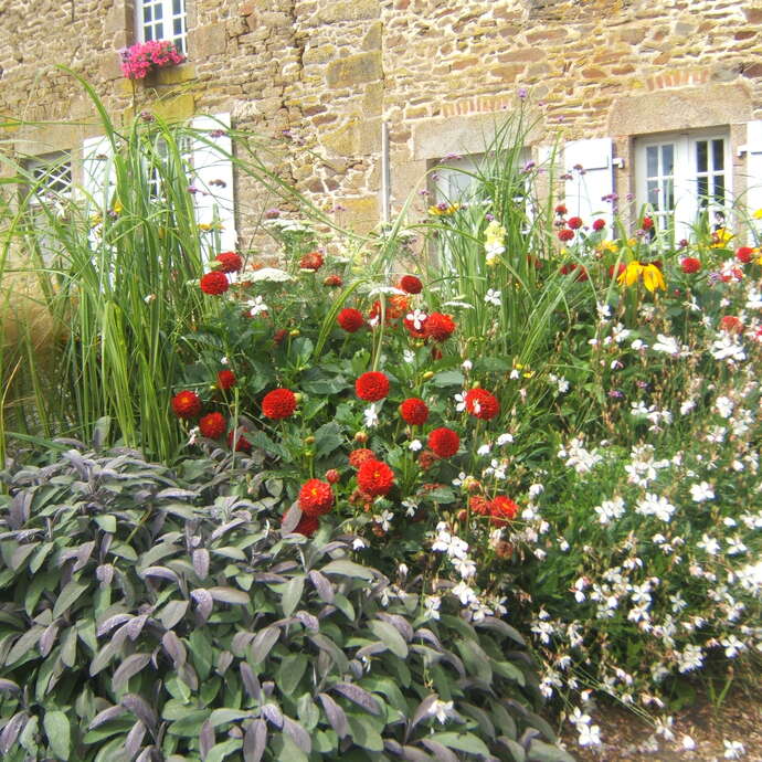 Village fleuri de Saint-Loup-du-Gast