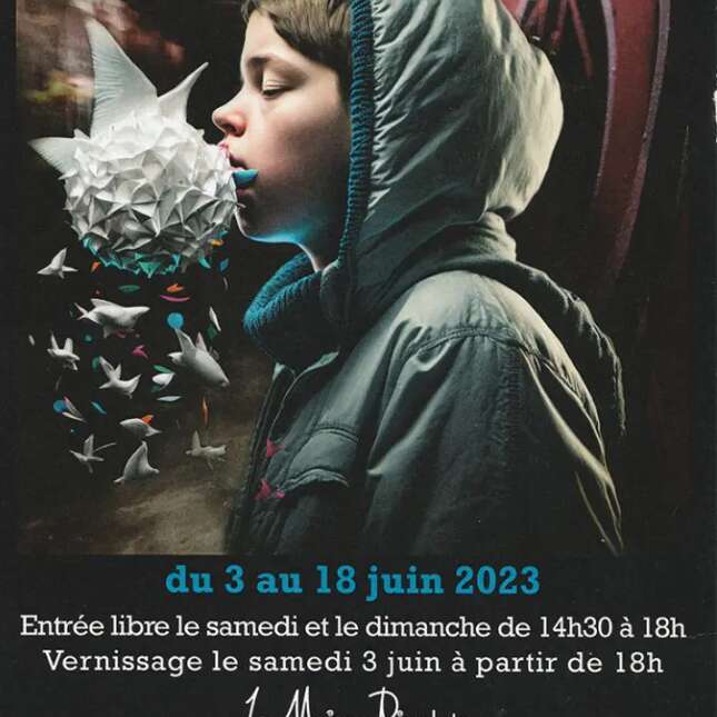 VERNISSAGE  ET EXPOSITION D'ÉLODIE LEMERLE À LA MAISON RIGOLOTE