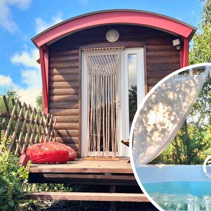 ROULOTTE KALA ET SON SPA, JUSQU'4 PERS