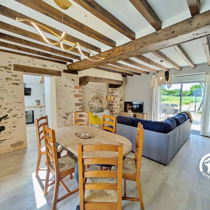 GÎTE LES MÉSANGES, JUSQU'À 6 PERSONNES