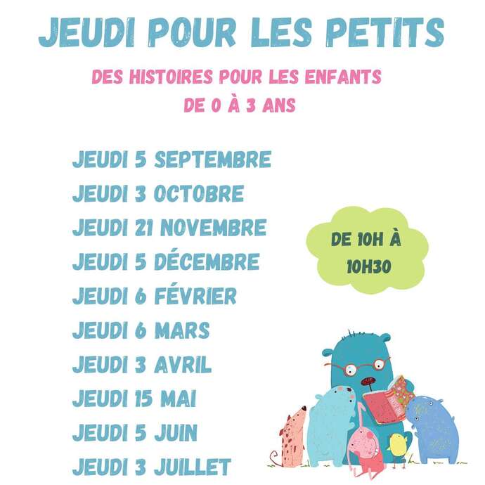Jeudi pour les petits