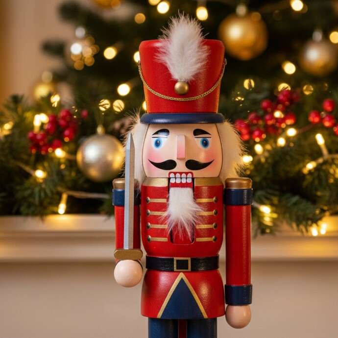 Mise en scène de mannequins sur le thème de Noël