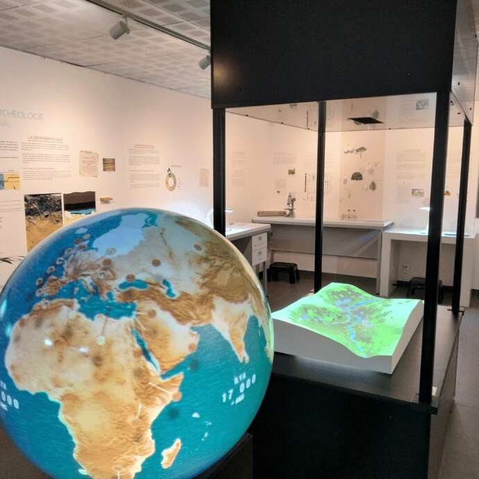 Exposition temporaire du musée de Préhistoire