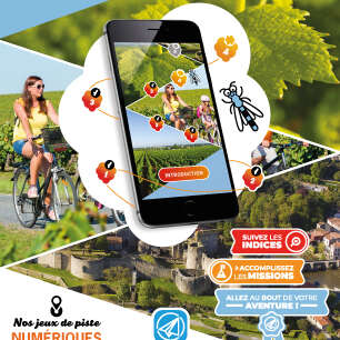 JEU DE PISTE NUMÉRIQUE À CLISSON AVEC  ZÉLIE LA LIBELLULE .