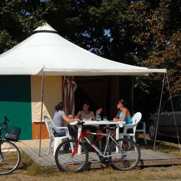 Bungalow Toilé - Camping Le Parc De Vaux***