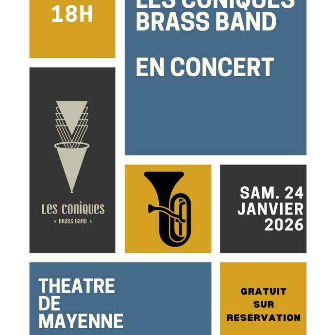 LES CONIQUES BRASS BAND EN CONCERT