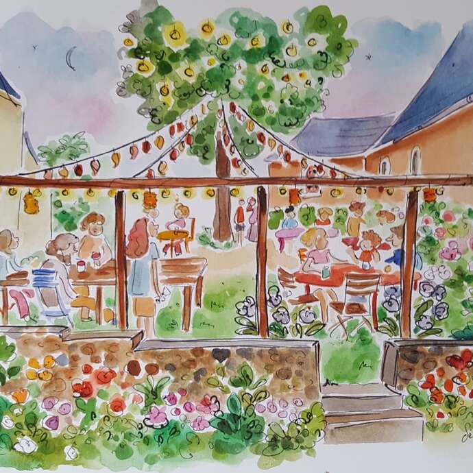 Guinguette "Au coin de la rue"