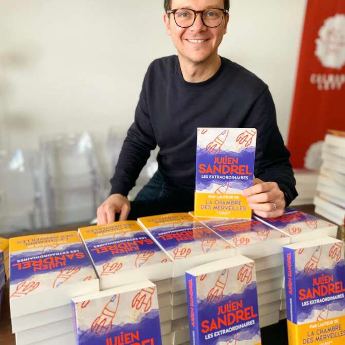 RENCONTRE DE L'AUTEUR JULIEN SANDREL