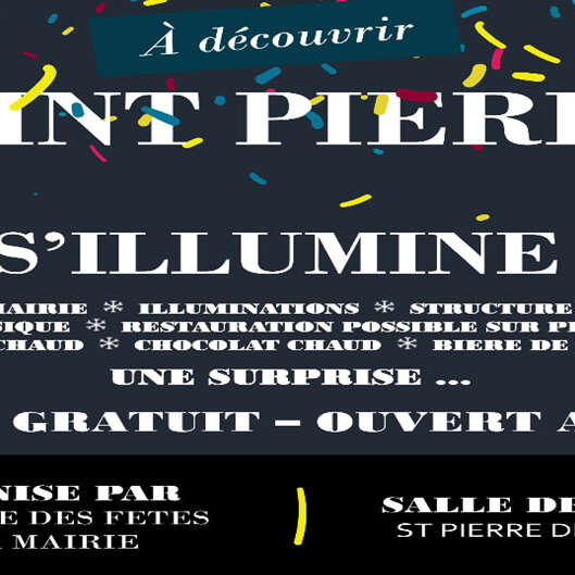 CÉRÉMONIE D’ILLUMINATION DU BOURG – VŒUX DU MAIRE