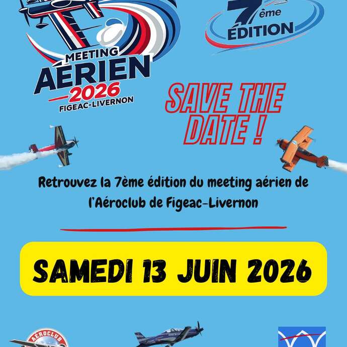 Grand meeting aérien à Aérodrome de Figeac-Livernon
