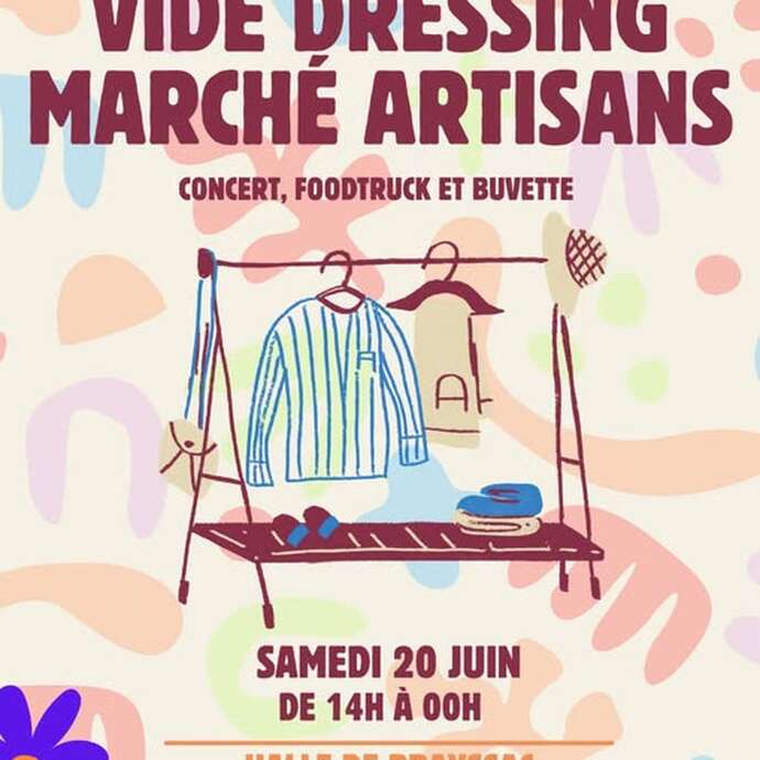Vide-dressing et marché des artisans à Prayssac