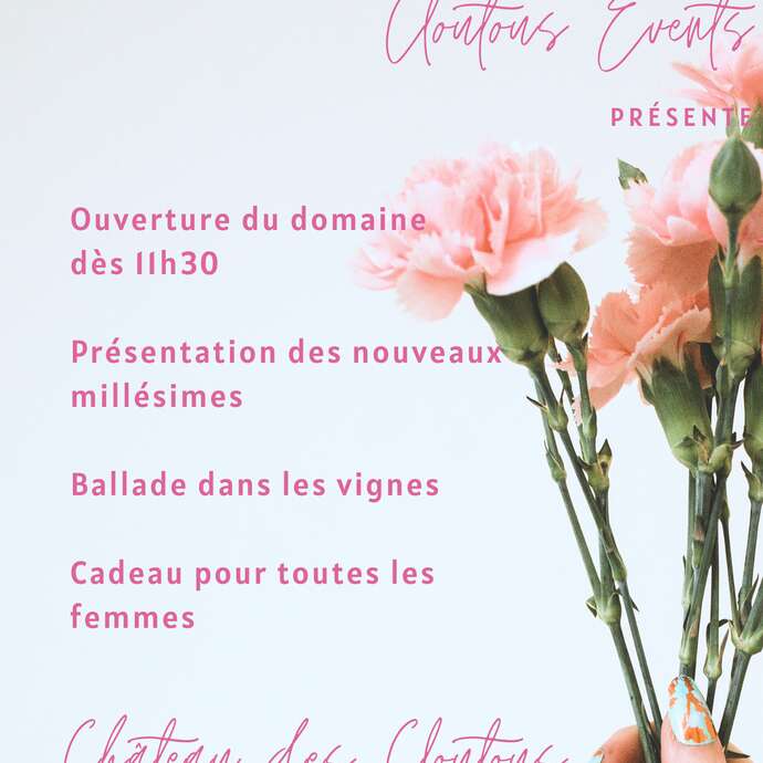 Menu de fête des mères au Château des Cloutous
