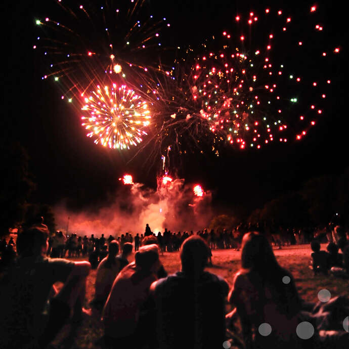 Feu d'artifice au Vignon-en-Quercy