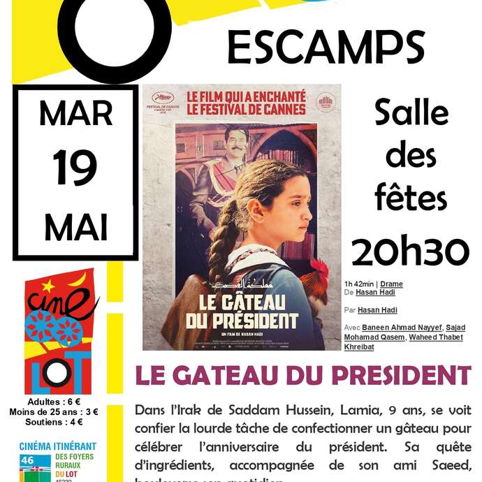 Ciné-Lot : "Le gâteau du Président"