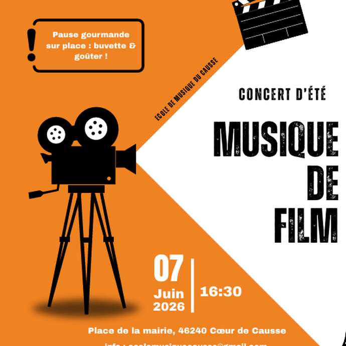Concert d’été de l’École de musique du Causse
