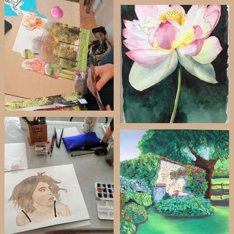 Stage dessin et peinture à l'Atelier de Florence