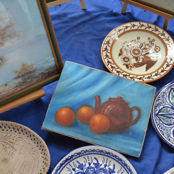 Vide grenier brocante à Vers