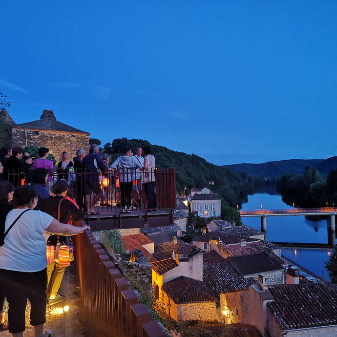 Visite guidée : Noctambulation à Puy-l'Évêque