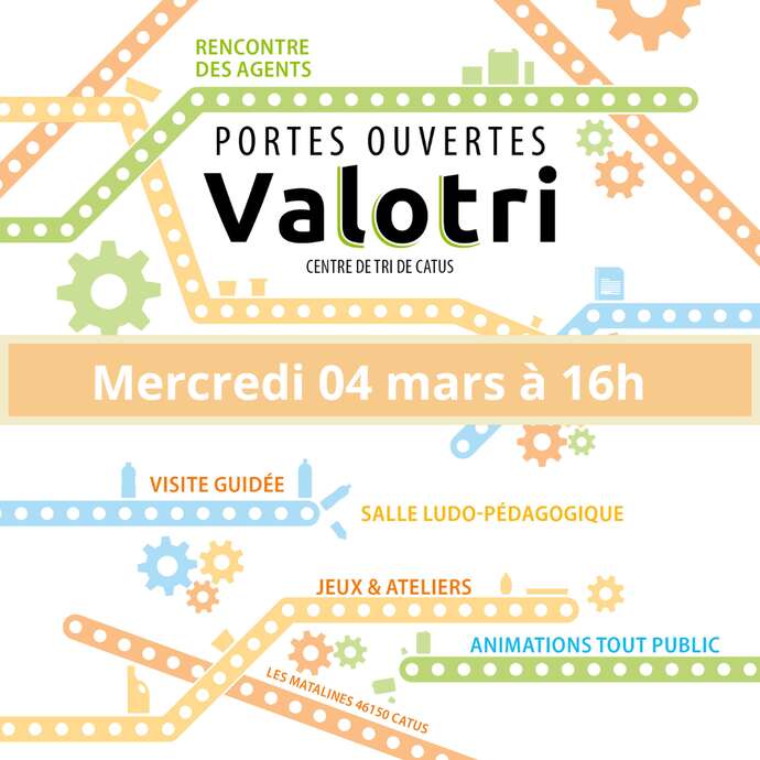 Journée Portes Ouvertes au centre de tri Valotri
