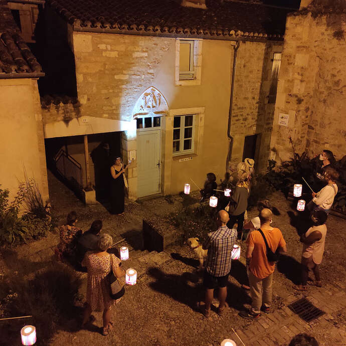 Visite guidée : Noctambulation à Montcuq