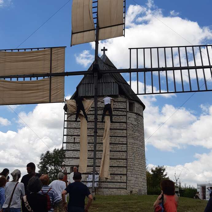 Ouverture du Moulin à Vent de Boisse à Sainte-Alauzie