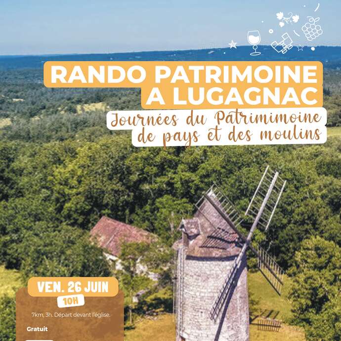Randonnée patrimoine « Les mas de Lugagnac »