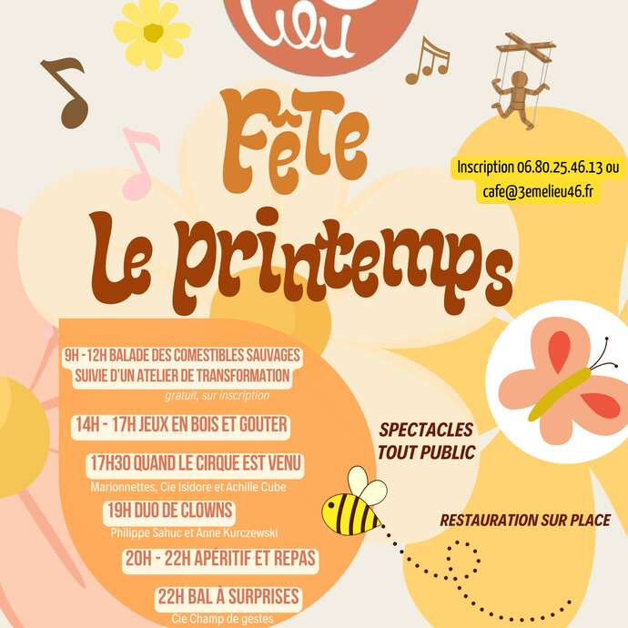 Fête du printemps au 3e lieu