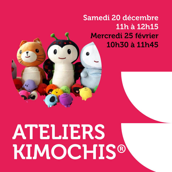 Ateliers Kimochis à la Médiathèque de Cahors