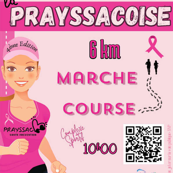 Octobre Rose à Prayssac : course pédestre La Prayssacoise
