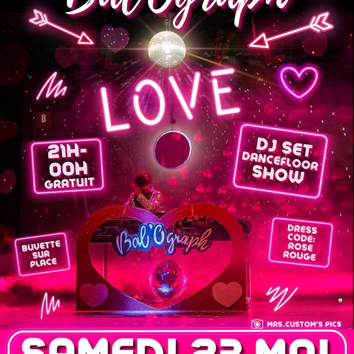 Soirée à Figeac, nuit des musées, Bal’Ograph Love