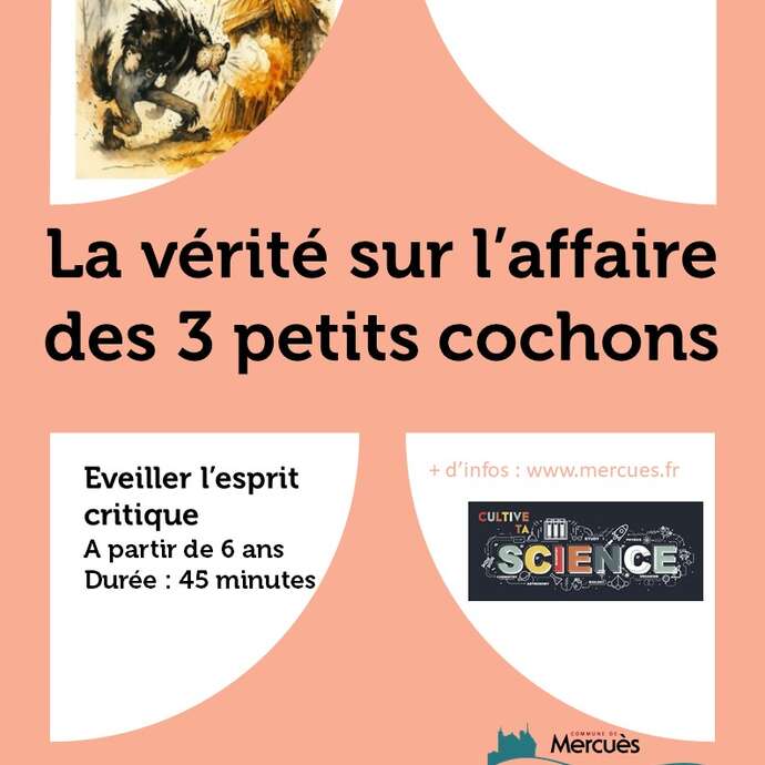 La vérité sur l’affaire des 3 petits cochons