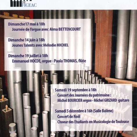 Concert de Noël des Amis des Orgues à Figeac