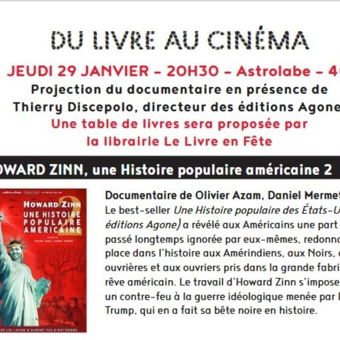 Ciné rencontre à Figeac :  Howard Zinn, une histoire populaire américaine 2