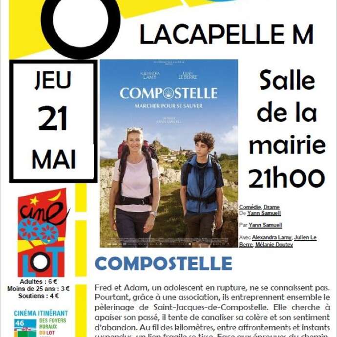 Ciné-Lot à Lacapelle-Marival "Compostel"