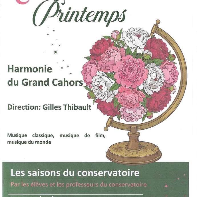 Concert à Arcambal : Harmonie du Grand Cahors