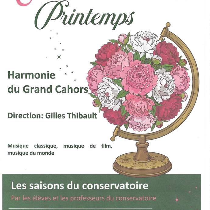 Concert de l'harmonie du Grand Cahors au Montat
