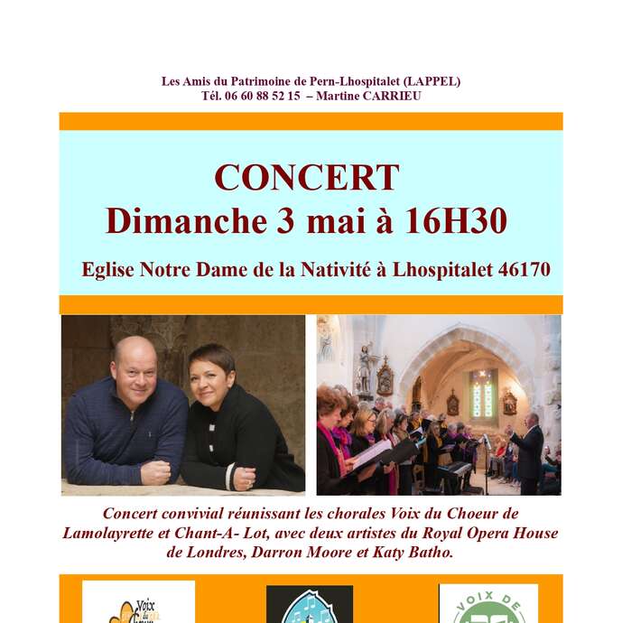 Concert en l'église de Lhospitalet