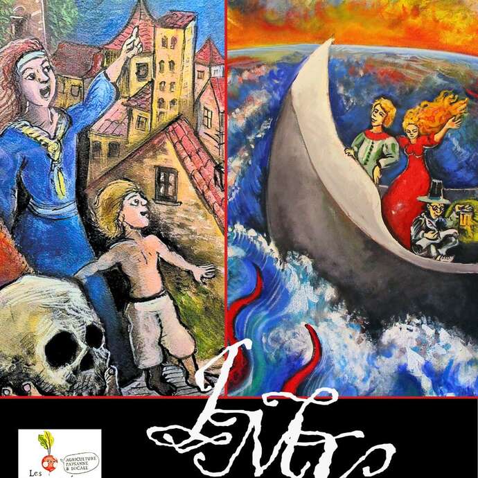 Exposition au magasin Les Giroflées Figeac - "D'une Rive à l'Autre"